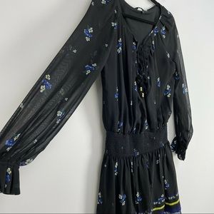 Juicy Couture Black Long Sleeved Dress